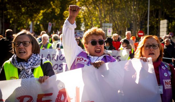 Los mayores alzan la voz contra el edadismo: “Exigimos una sociedad que nos respete y nos valore" (Juan Barbosa / Europa Press)