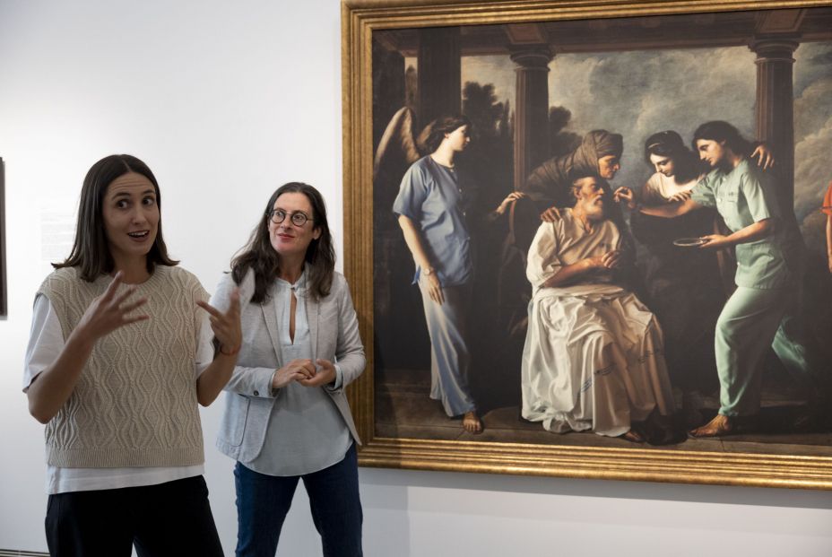 Inauguración de la exposición el 26 de septiembre. Fuente: HelpAge International España.