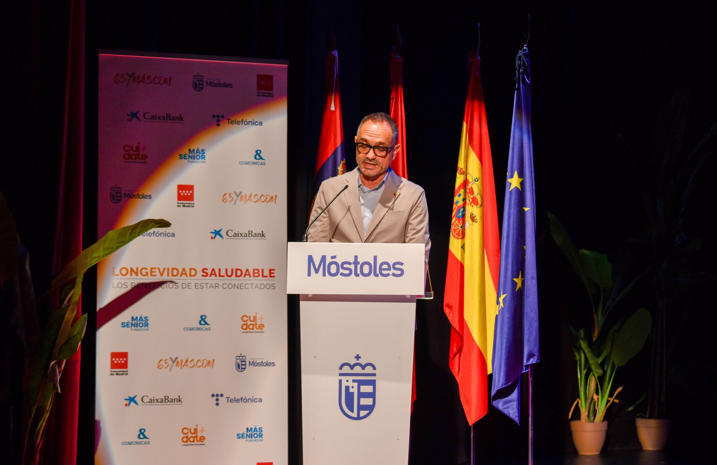 Manuel Bautista, alcalde de Móstoles. Foto: Agustín Millán