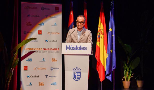 Manuel Bautista, alcalde de Móstoles: "Apostamos por una digitalización accesible para todos". Foto: Agustín Millán