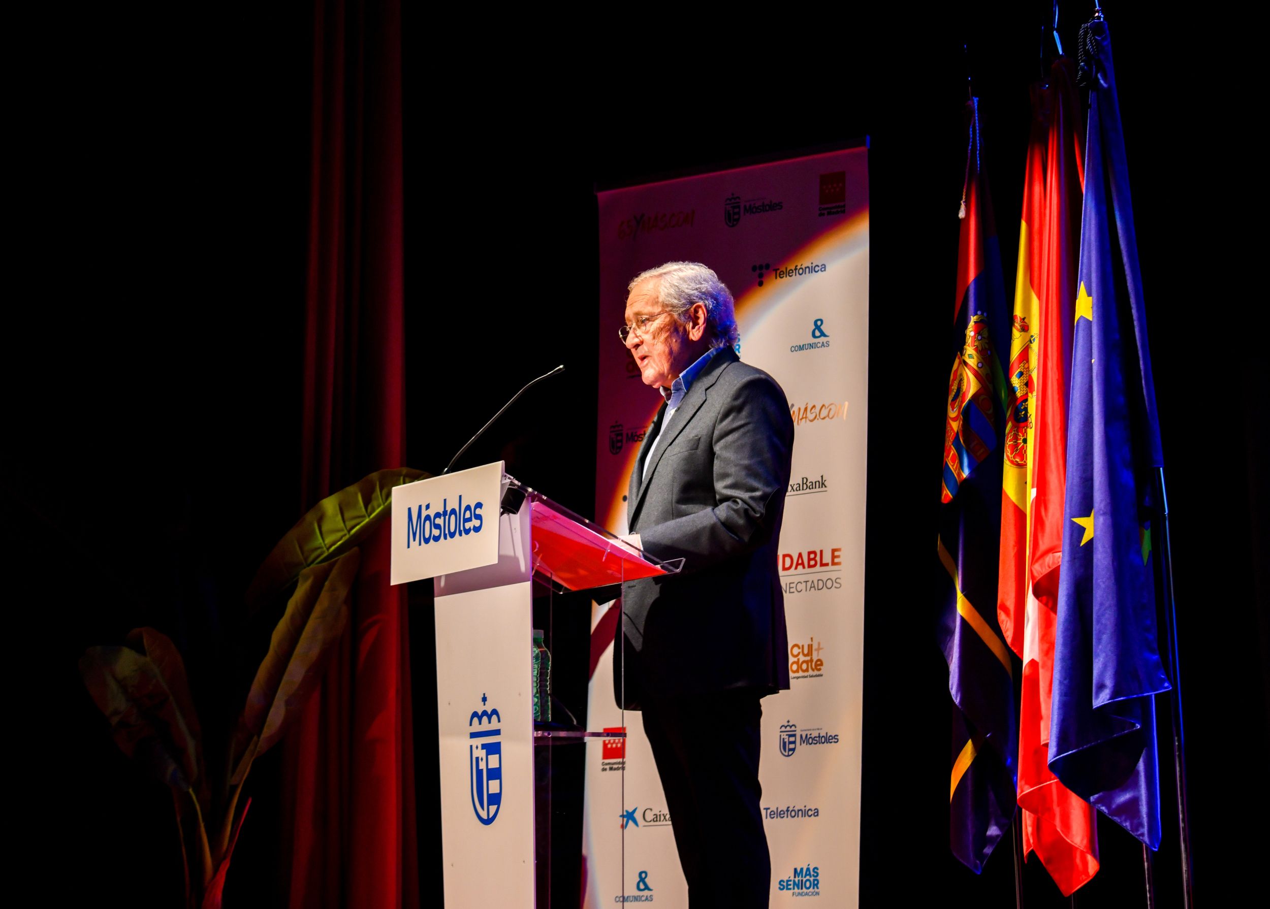 Fernando Ónega, presidente de 65YMÁS. Foto: Agustín Millán. 