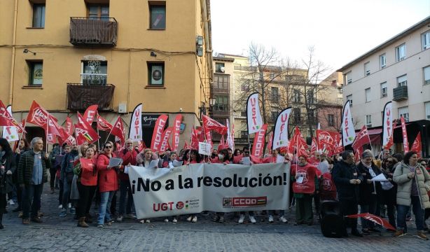 Los trabajadores de las residencias de La Rioja se movilizan para mejorar su convenio