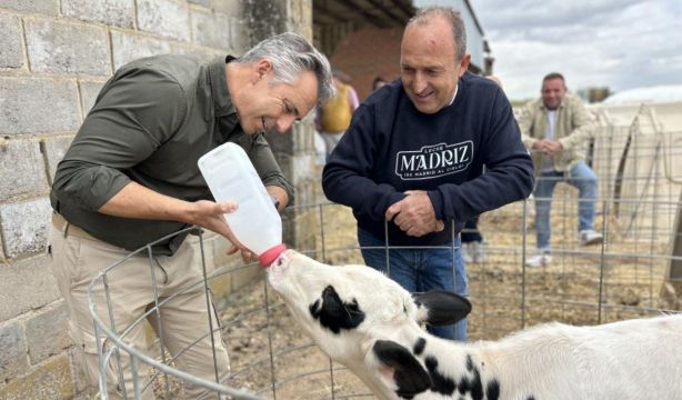 Carlos Novillo: "El campo de Madrid está muy vivo, hay emprendedores que apuestan por el rural"leche