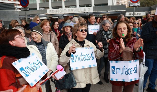 Los funcionarios mutualistas amenazan con movilizaciones si el Gobierno desmantela Muface. Foto: europapress