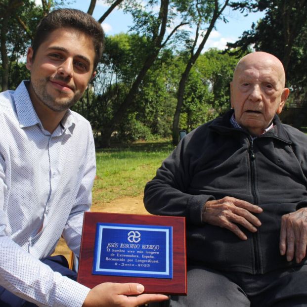 jesus redondo hombre mas longevo españa