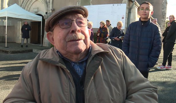 Un jubilado de 91 años dona un millón de euros para salvar la iglesia de su pueblo. Fuente: Corentin Le Dréan / France Télévisions.