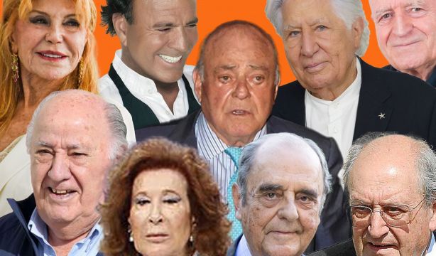 Más de la mitad de la fortuna en España, en manos de 28 octogenarios