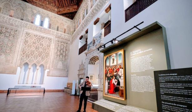 'El tránsito de la Virgen' regresa dos siglos después a su "casa", el Sefardí de Toledo. Fuente: EuropaPress.