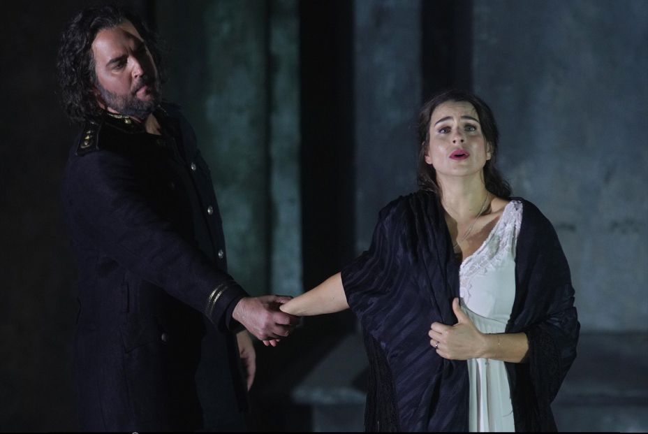 Escena de la ópera 'Otello' en el Teatro Real. Fuente: Javier del Real / EuropaPress.