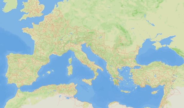 Explora las rutas del Imperio Romano en un mapa digital único. ITINER-E / UAB / EuropaPress.