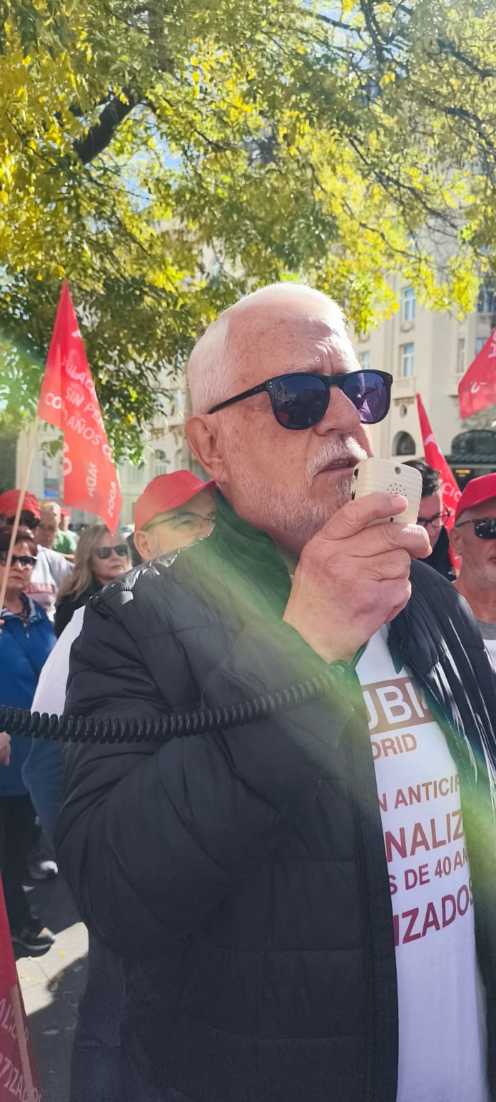 santiago menchero manifestacion