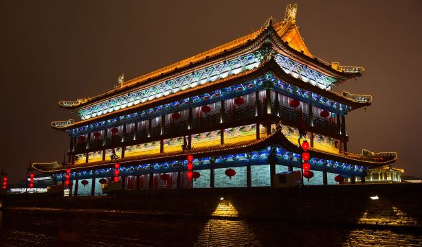 bigstock Famous City Wall of the Xi an  210205861