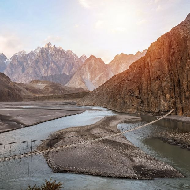 Puente suspendido de Hussaini Puente suspendido de Hussaini