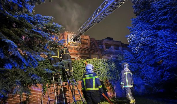 Muere un hombre de 96 años en el incendio de una vivienda en Las Rozas