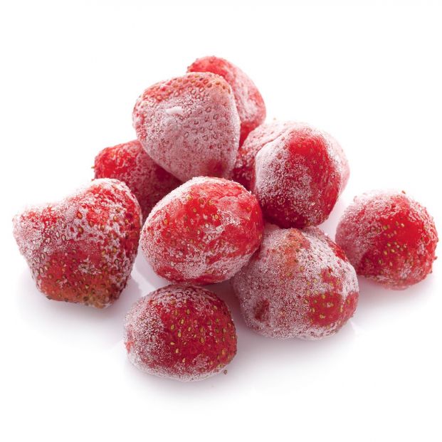 Alimentos congelados, frutos rojos(Bigstock)