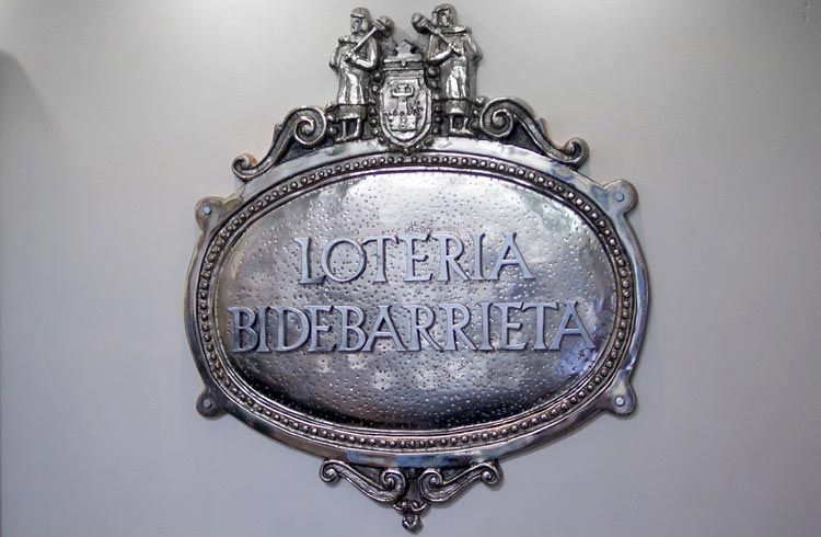 Placa de Loteria Bidebarrieta Placa de Loteria Bidebarrieta