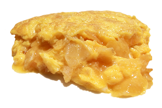 Tortilla poco cuajada Tortilla poco cuajada