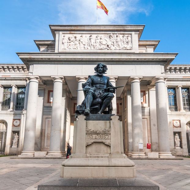 Museo del Prado de Madrid. Monumento a Velázquez Museo del Prado de Madrid. Monumento a Velázquez