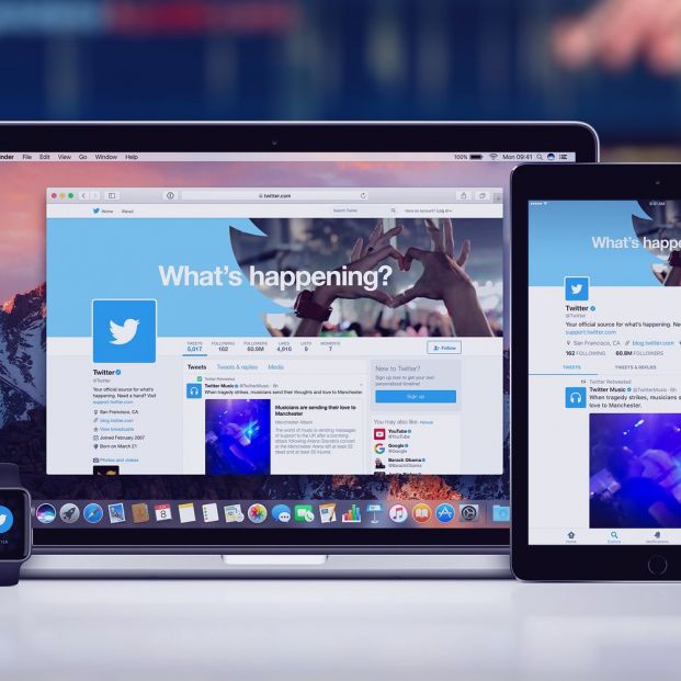 Twitter en diferentes dispositivos Twitter en diferentes dispositivos
