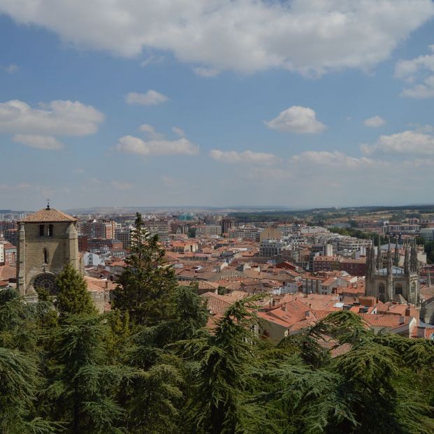 Vista desde el Castillo de Burgos Vista desde el Castillo de Burgos