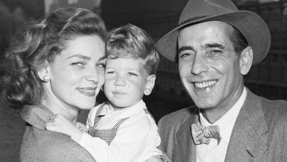 Bogart, Bacall y su hijo Bogart, Bacall y su hijo