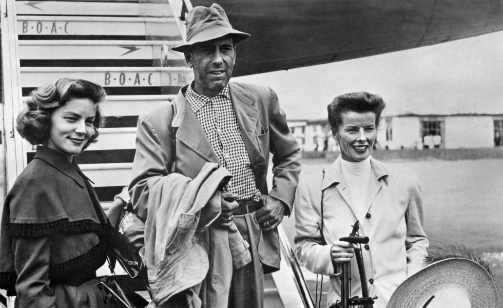 Bogart, Bacall y Herpburn Bogart, Bacall y Herpburn