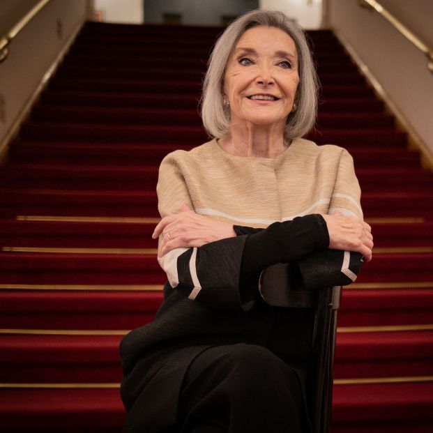 Nuria Espert durante la presentación de la obra de Federico García Lorca 'Romancero gitano' cuyos versos recitará la veterana actriz en el Teatro Romea hasta el próximo 14 de enero en Barcelona a 7 de enero de 2020 Nuria Espert durante la presentación de la obra de Federico García Lorca 'Romancero gitano' cuyos versos recitará la veterana actriz en el Teatro Romea hasta el próximo 14 de enero en Barcelona a 7 de enero de 2020