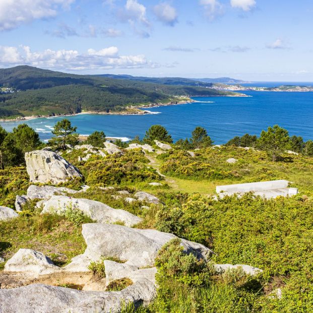 Paisajes espectaculares en O Camiño dos Faros, Laxe y Corme