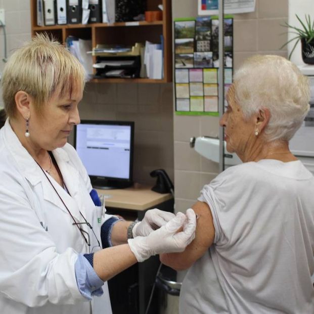 Vacunación, gripe Vacunación, gripe