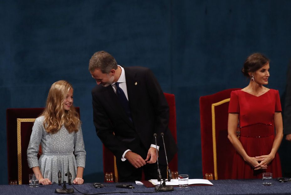 Menchu Alvarez no se perdió el estreno de la Princesa Leonor en los premios Princesa de Asturias