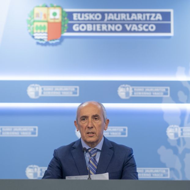 El consejero de Gobernanza Pública y Autogobierno y portavoz del Gobierno vasco, Josu Erkoreka. Foto: EuropaPress 