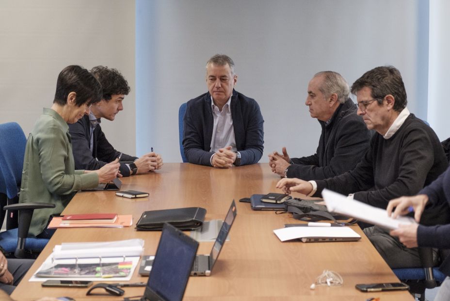  El lehendakari preside la mesa técnica sobre Zaldibar