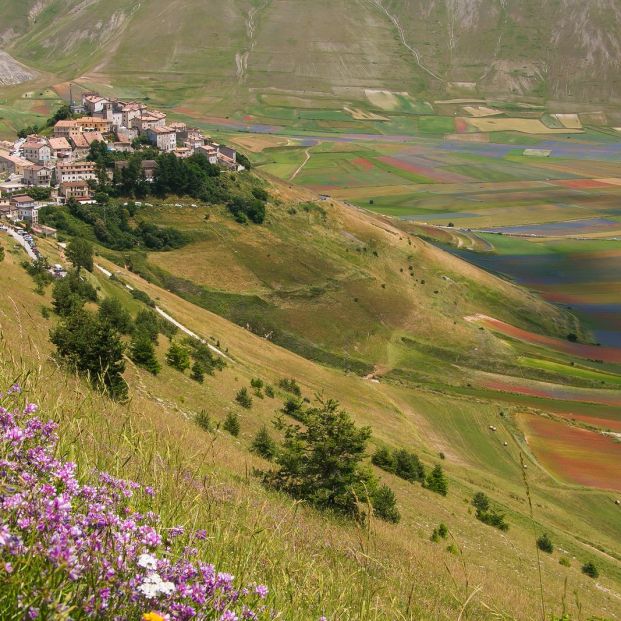 Castelluccio de Nursia, Umbría (BigStock) Castelluccio de Nursia, Umbría (BigStock)