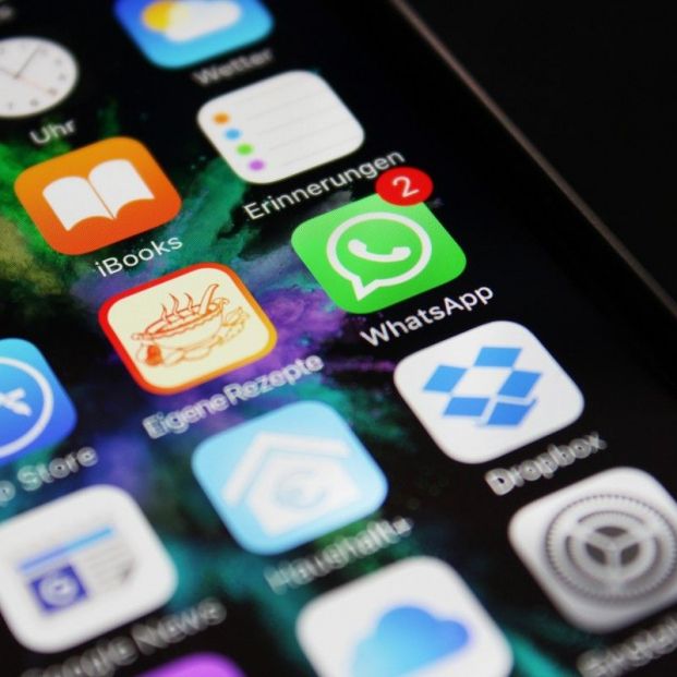 Pantalla de iPhone con WhatsApp instalado (Creative commons) Pantalla de iPhone con WhatsApp instalado (Creative commons)