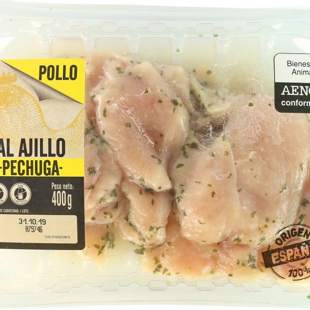 LIDL PECHUGA DE POLLO AL AJILLO LIDL PECHUGA DE POLLO AL AJILLO