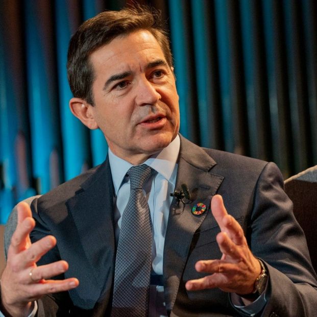 El presidente de bbva, carlos torres vila 