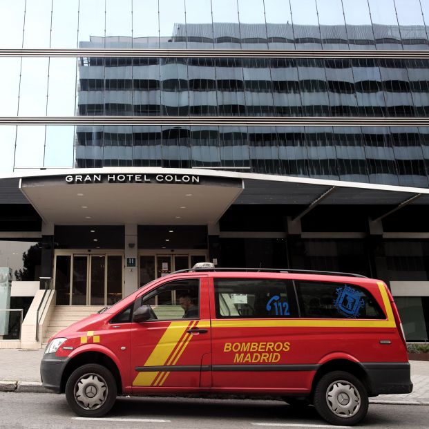 El Ayre Gran Hotel Colón es desde hoy el primer hotel medicalizado de España. Foto: EuropaPress