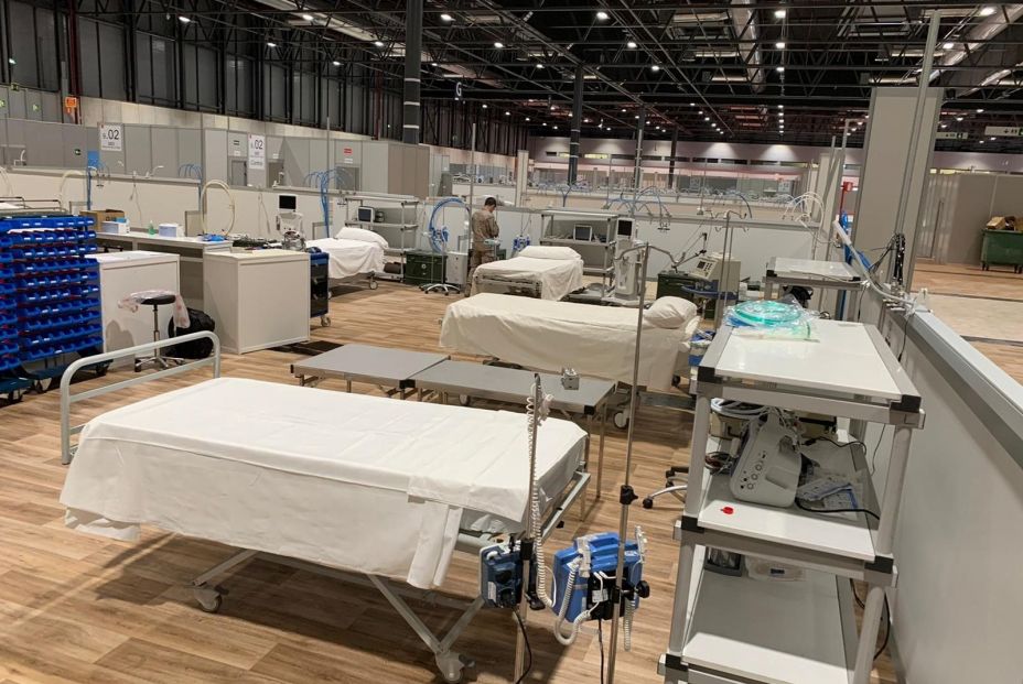 Ifema ultima la apertura del pabellón 7 y dará más espacio para los profesionales sanitarios-Foto: EuropaPress Ifema ultima la apertura del pabellón 7 y dará más espacio para los profesionales sanitarios-Foto: EuropaPress