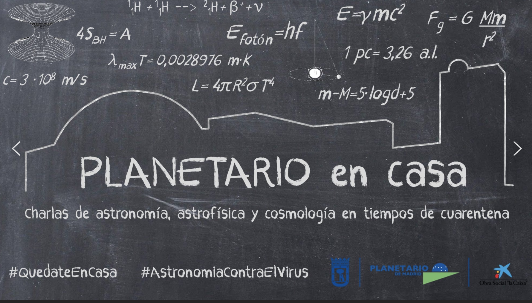 El Planetario en casa El Planetario en casa