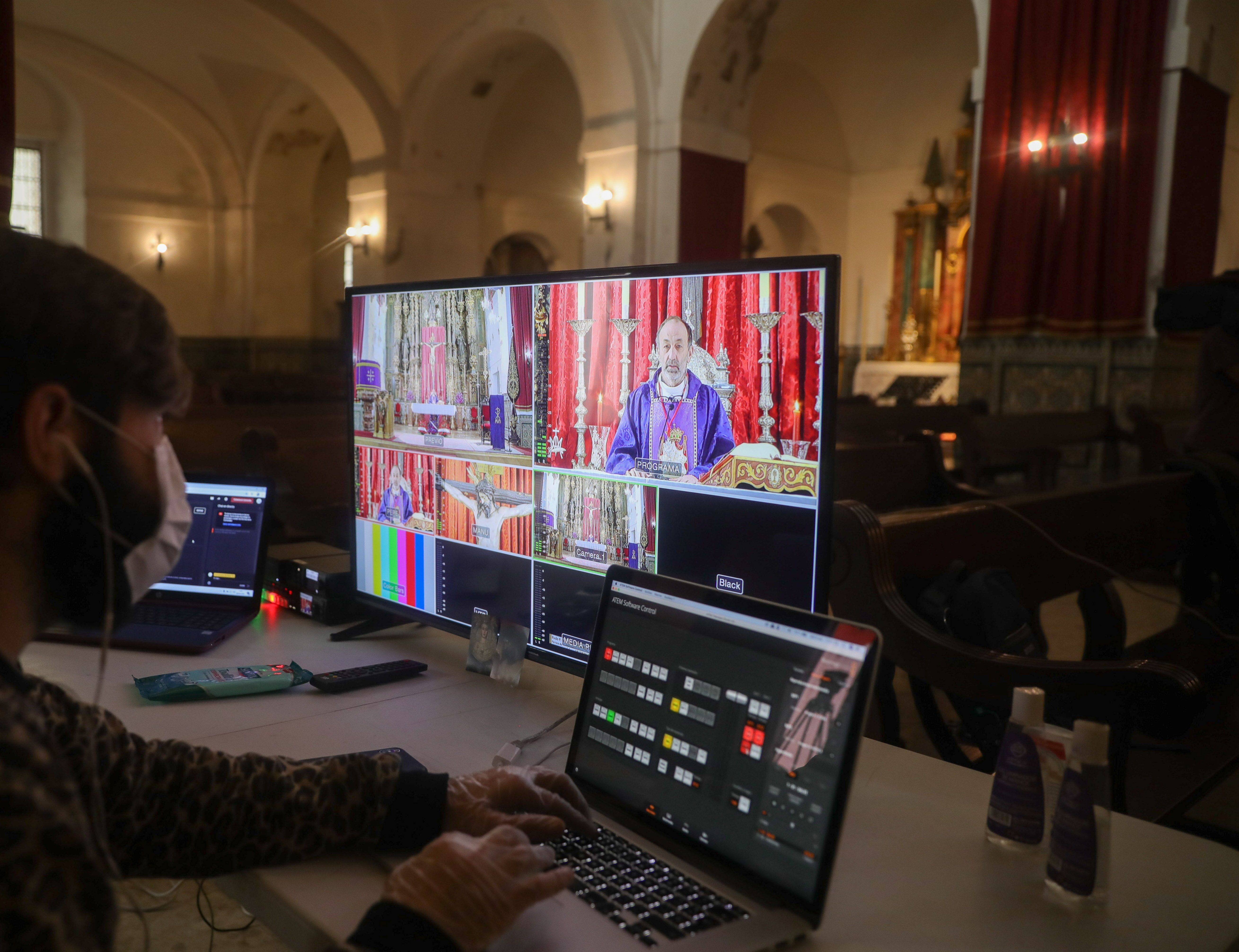 La Semana Santa más telemática de la historia