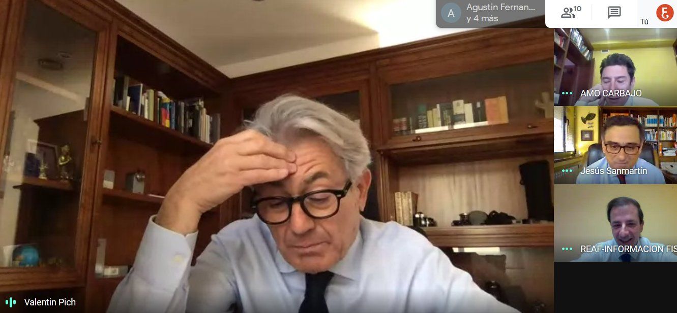 Pich y REAF rueda prensa telemática