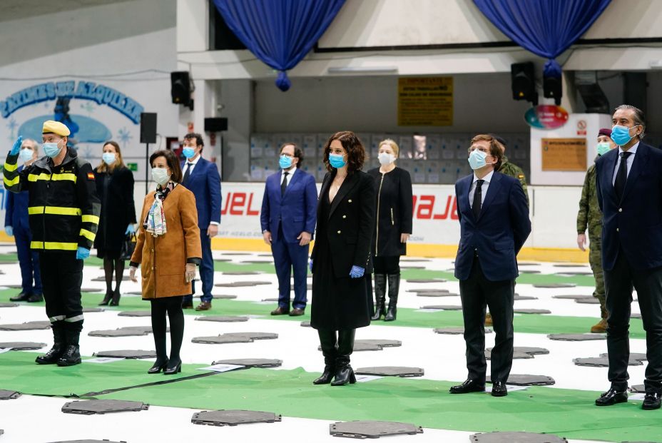 El cierre de la morgue del Palacio de Hielo, un símbolo de esperanza El cierre de la morgue del Palacio de Hielo, un símbolo de esperanza
