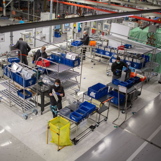 Seat fabrica respiradores. Foto: EuropaPress Seat fabrica respiradores. Foto: EuropaPress