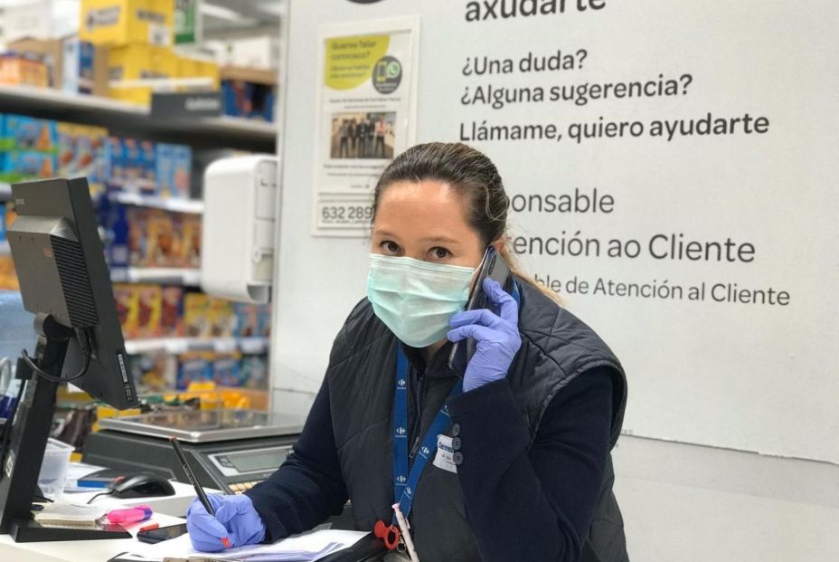 Carrefour venderá mascarillas en todos sus centros de Madrid Carrefour venderá mascarillas en todos sus centros de Madrid