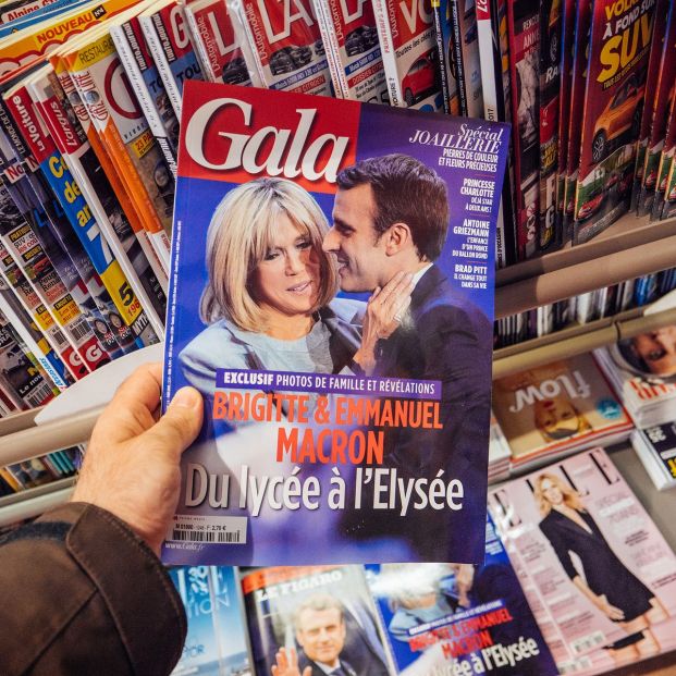 Emmanuel Macron y Brigitte (bigstock) Emmanuel Macron y Brigitte (bigstock)