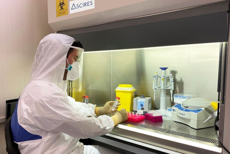 EuropaPress 2925456 laboratorio bioseguridad nivel ascires covid 19 EuropaPress 2925456 laboratorio bioseguridad nivel ascires covid 19