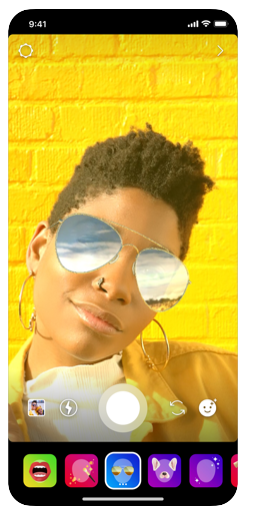 filtro Instagram gafas filtro Instagram gafas