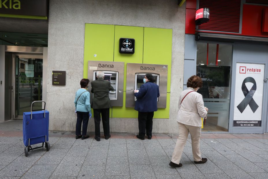 Bankia mayores cajero