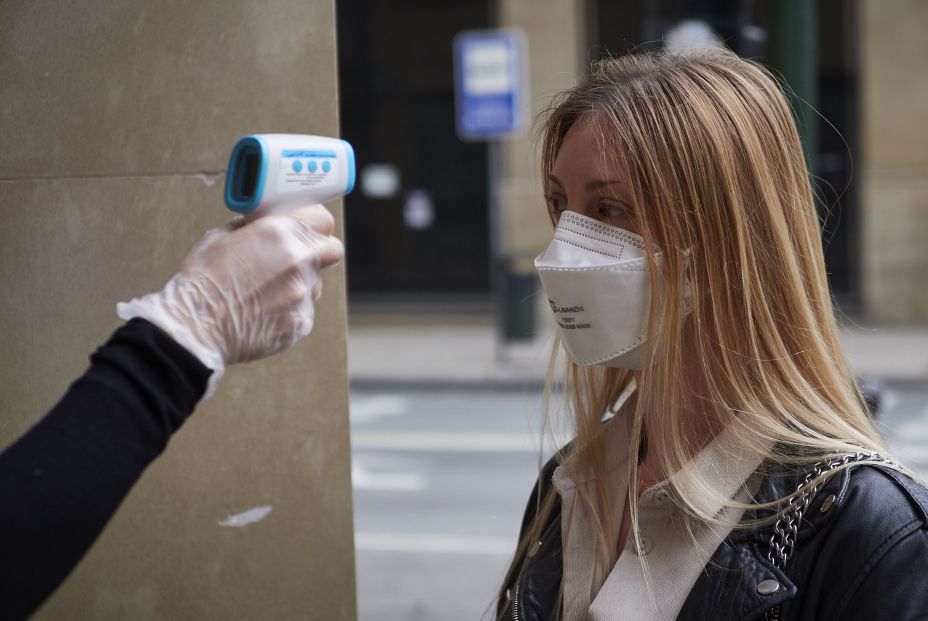 Toma de temperatura-Europa Press Toma de temperatura-Europa Press