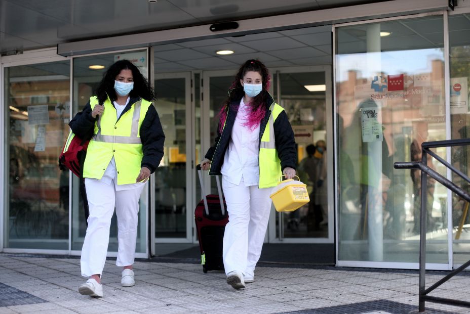 Enfermeras. Foto: Europa Press Enfermeras. Foto: Europa Press